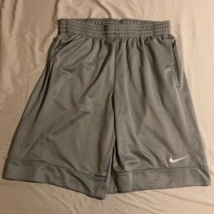 EUC Silver/Gray Nike athletic shorts. Size Medium